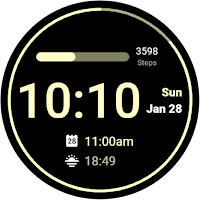 Simple Digital Watch Face