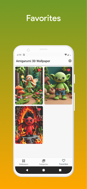 Amigurumi 3D Wallpaper Screenshot 3