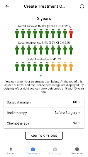 Personalized Sarcoma Care Screenshot 2