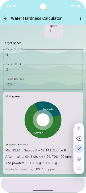 Aqualog - Smart Aquarist Screenshot 1