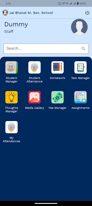 TEACHER APP - JBSSS ASSAN Screenshot 3