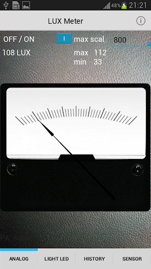 Light Meter Screenshot 0