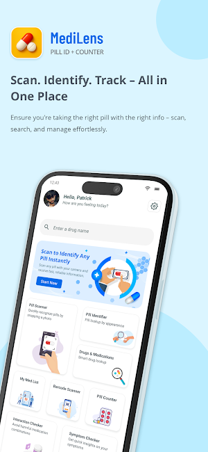 MediLens – Pill ID + Counter Screenshot 0