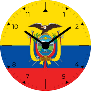 Ecuador Analog Watch Face Screenshot 3