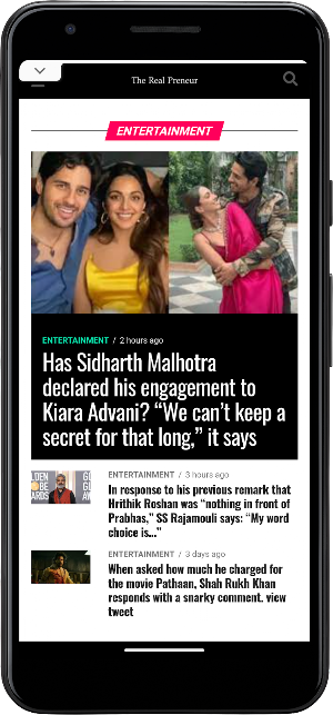The Real Preneur - News App Screenshot 1