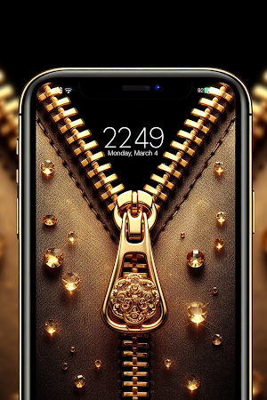 Gold Lock Screen Screenshot 1