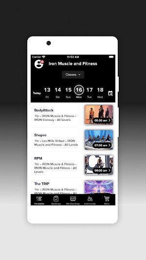 IRON Muscle & Fitness Screenshot 2