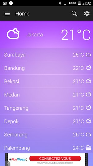 Indonesia Weather Screenshot 1