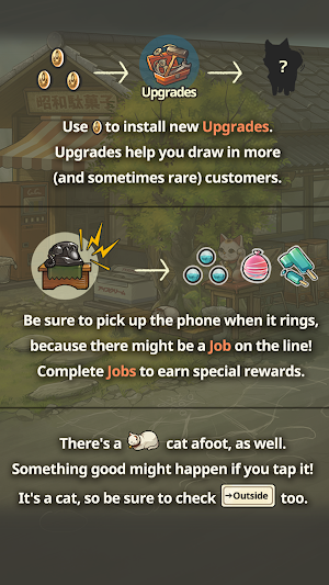 Showa Candy Shop 3: Grandma's Purring Postmaster Screenshot 3