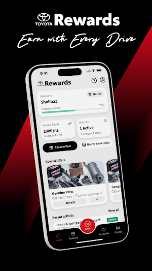 Toyota Rewards Screenshot 0