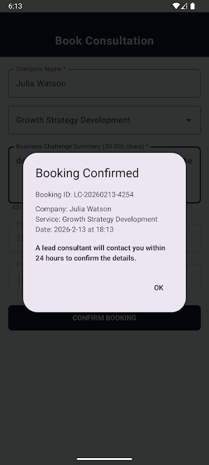 Loffhagen Consulting Screenshot 2