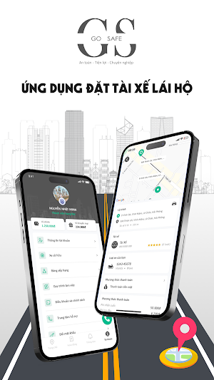 Go Safe - Lái Xe Hộ Screenshot 0