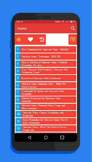 Varicose Veins Treatment - FAQ Screenshot 1