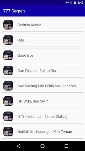 777 Cerpen Screenshot 3