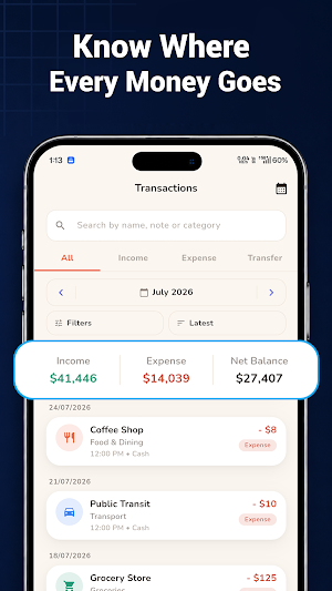 Expense Manager: Money Tracker Screenshot 2