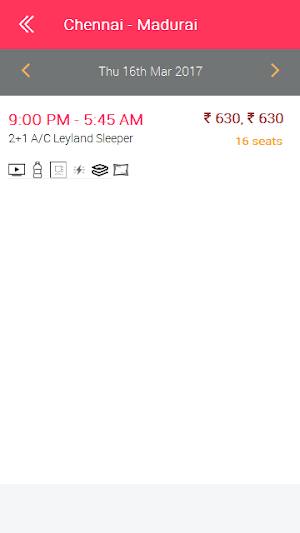 Egloo Travels - Bus Tickets Screenshot 2