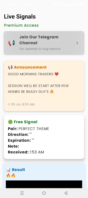 Forex Signals King Screenshot 0