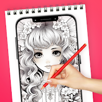 Draw Sketch & Trace Drawing