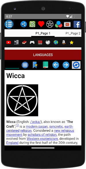 Wicca - History Screenshot 1