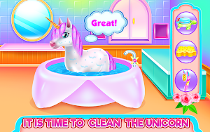 Cute Unicorn Caring and Dressup Screenshot 0