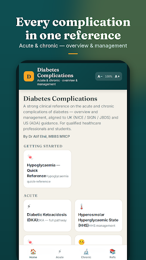 Diabetes Complications Screenshot 0
