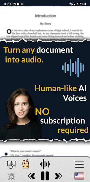VoicePal - Text to Speech Screenshot 0