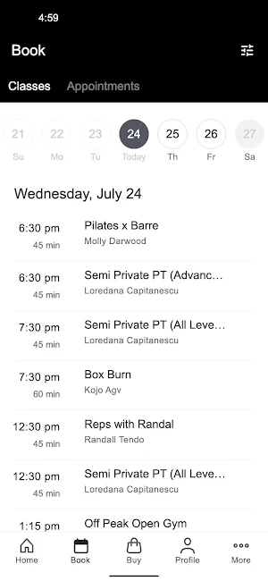 Sculpt and Sweat Studio Screenshot 1
