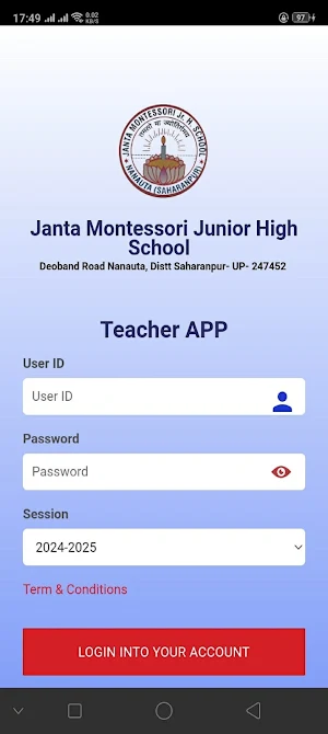 JMJHS TEACHER APP Screenshot 2