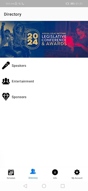 LULAC Events Screenshot 1