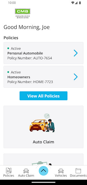 CMB Insurance Brokers Online Screenshot 1