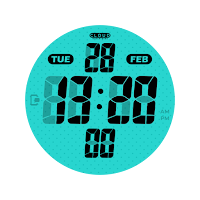 Digital 11 watch face