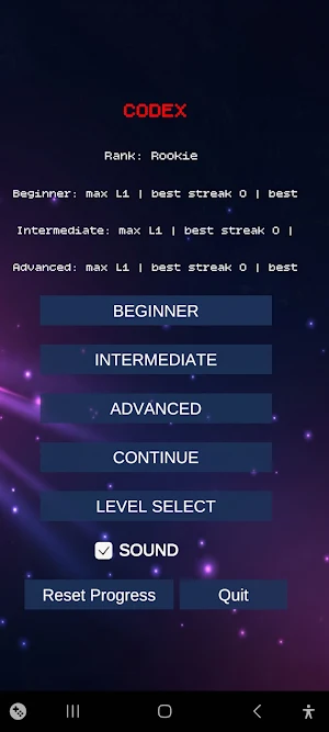 CODEX Screenshot 3
