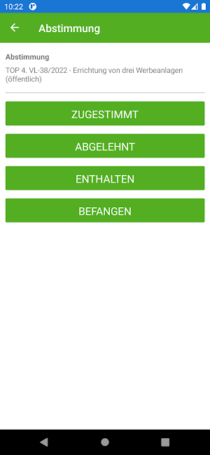 voteRICH Screenshot 3