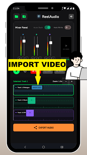 ReelAudio Screenshot 1