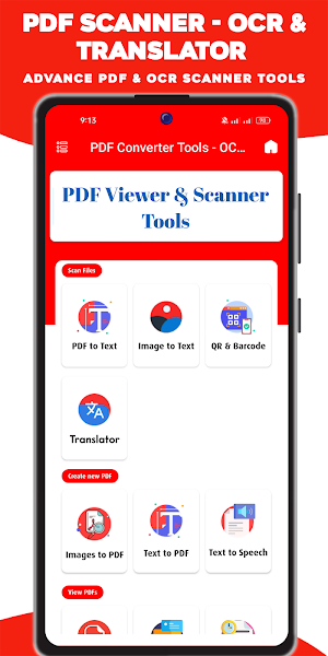 PDF Scanner - OCR & Translator Screenshot 0