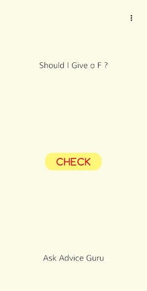 SIGAF - Should I Give A F ? Screenshot 1