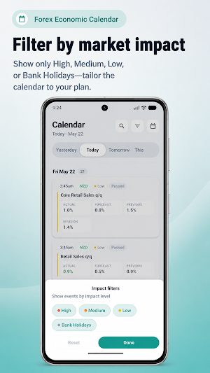 Forex Economic Calendar Screenshot 2