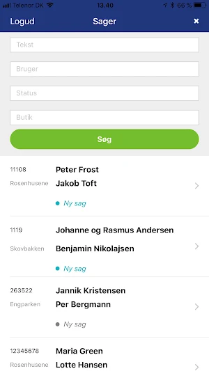 ProForsyning Screenshot 2