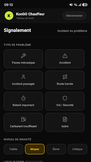 KongoChauffeur Screenshot 2
