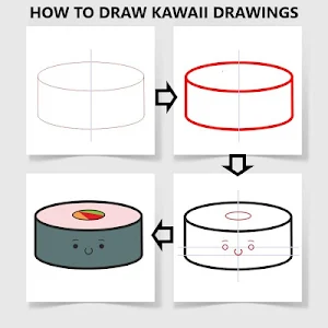 How To Draw Kawaii Drawings Screenshot 3