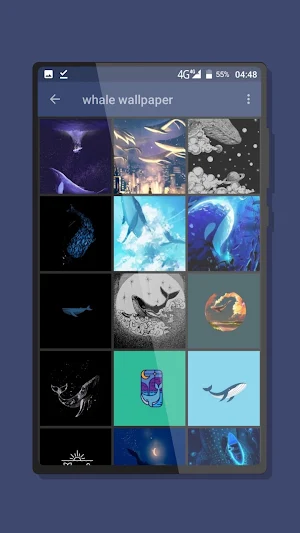 Whale Wallpapers Art Screenshot 1
