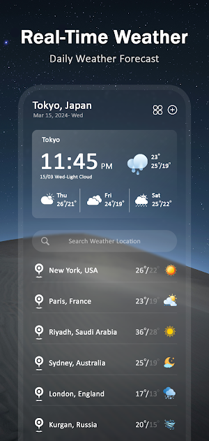 Weather Screenshot 1