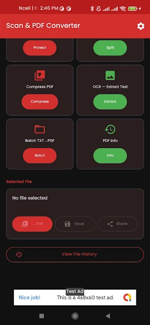 Scan & PDF Converter Screenshot 2