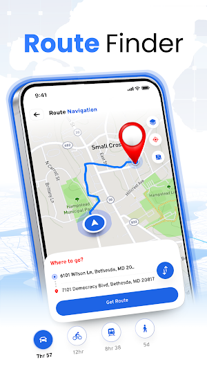 GPS Map, Location Stamp Camera Screenshot 2
