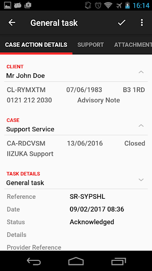 Case Manager Screenshot 1