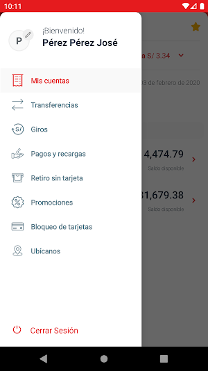 Banco de la Nación Screenshot 2
