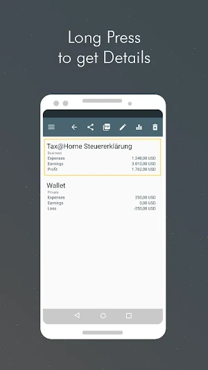 Accounting CSV: super simple to track finances Screenshot 3