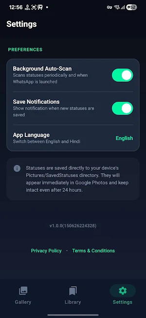 Status Saver - Offline Backup Screenshot 2