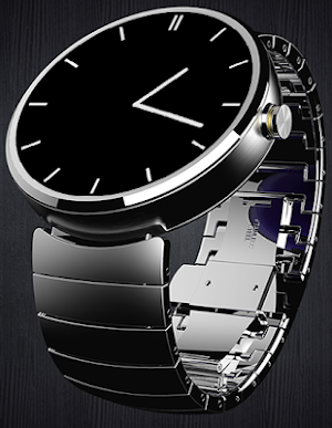 Navy Blue Watch Face Screenshot 1