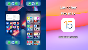 iPhone 15 Pro Max Launcher Screenshot 0